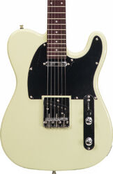 Guitare électrique forme tel Eastone TL70 (RW) - Ivory