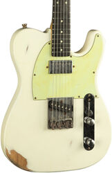 Guitare électrique forme tel Eko Original Tero Relic - Olympic white
