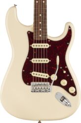 Guitare électrique forme str Fender Strat 60 Vintera Ltd - Olympic white