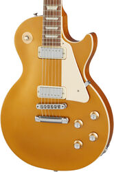 Guitare électrique single cut Gibson Les Paul 70s Deluxe - Gold top