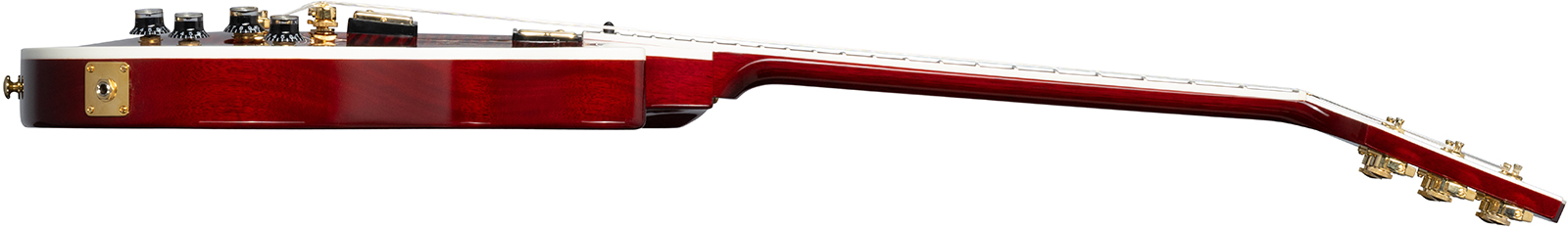 Gibson Les Paul Supreme 2023 2h Ht Eb - Wine Red - Guitare Électrique Single Cut - Variation 2