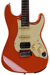 Guitare électrique modélisation & midi Mooer GTRS Professional P800 Intelligent Guitar - Fiesta red