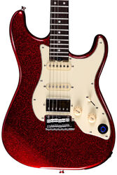 Guitare électrique modélisation & midi Mooer GTRS S800 Intelligent Guitar - Metal red