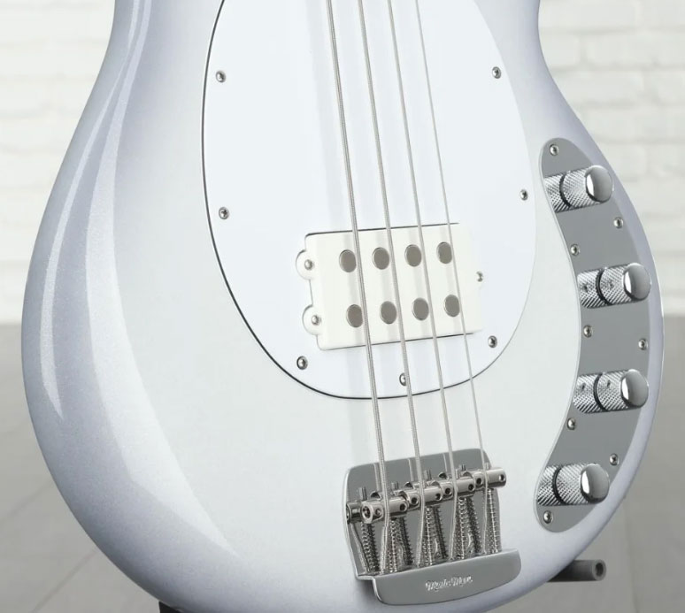 Music Man Stingray Special H Active Mn - Snowy Night - Basse Électrique Solid Body - Variation 2