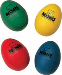 Oeuf plastique Nino percussion                Nino egg shaker (l'unité)
