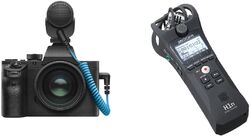 Micro camera Sennheiser MKE 200 + Zoom H1n