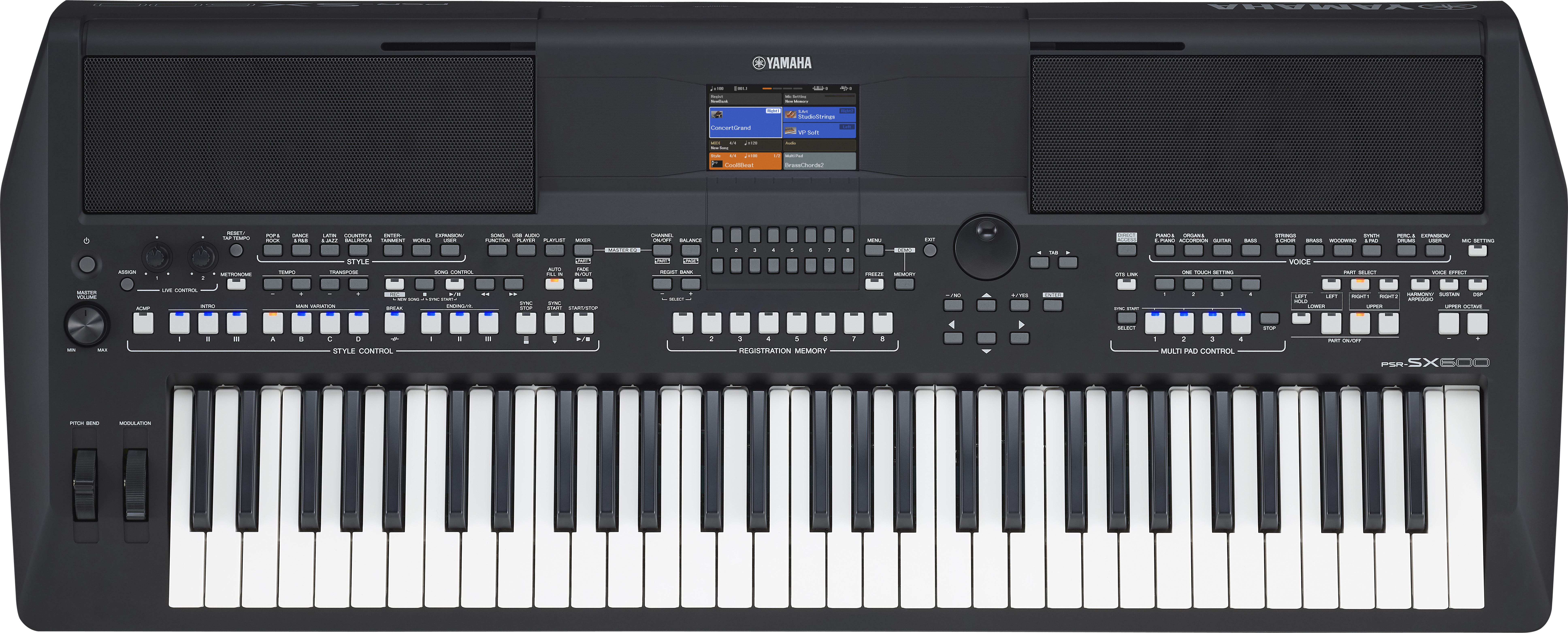 Yamaha Psr-sx600 - Clavier Arrangeur - Main picture