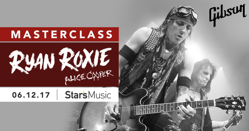 06 DEC 2017 - Masterclass Ryan Roxie @ Stars' Music Paris