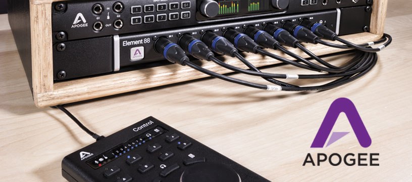 Pour l'achat d'une Element 88 ou d'une Ensemble, l'Apogee Control vous est offerte !