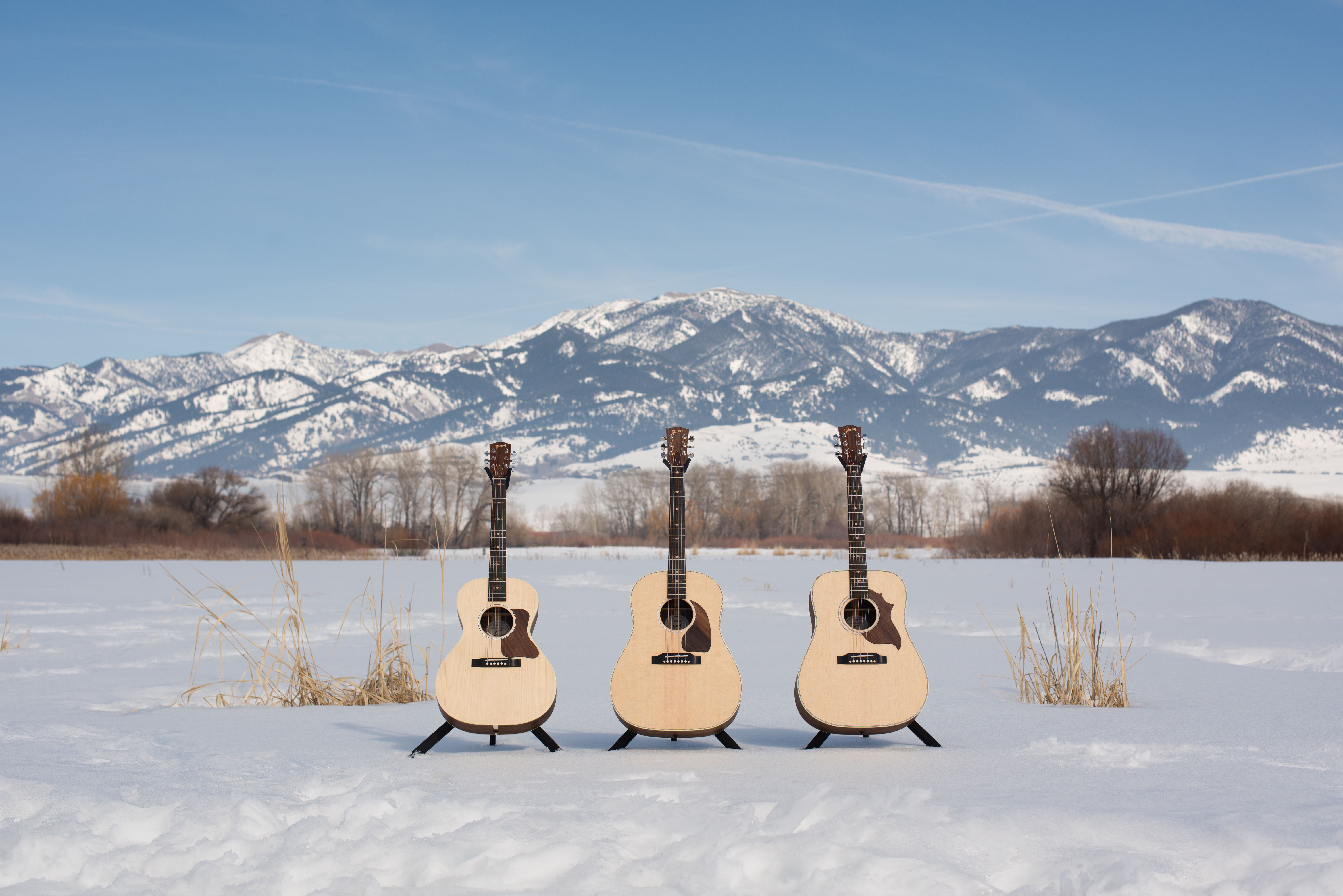 Gibson Sustainable, les guitares acoustiques eco-friendly