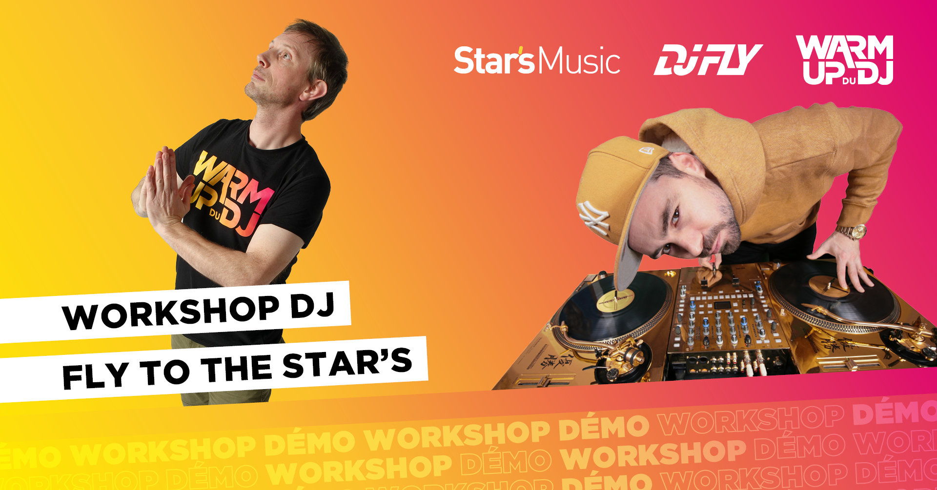 Workshop DJ avec le champion du monde de Scracth DJ FLY