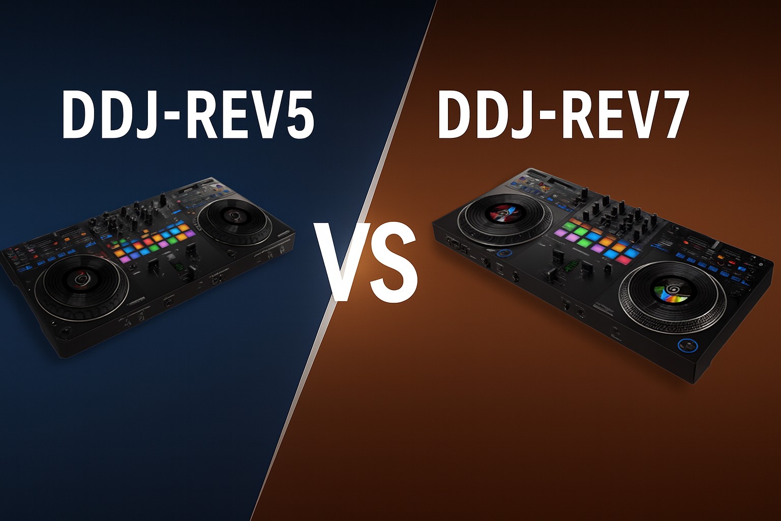 DDJ-REV5 vs DDJ-REV7 : Quelle Contrôleur DJ choisir ?
