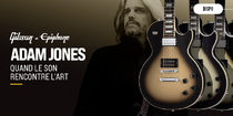 Pourquoi choisir une gibson / epiphone adam jones les paul silverburst ?