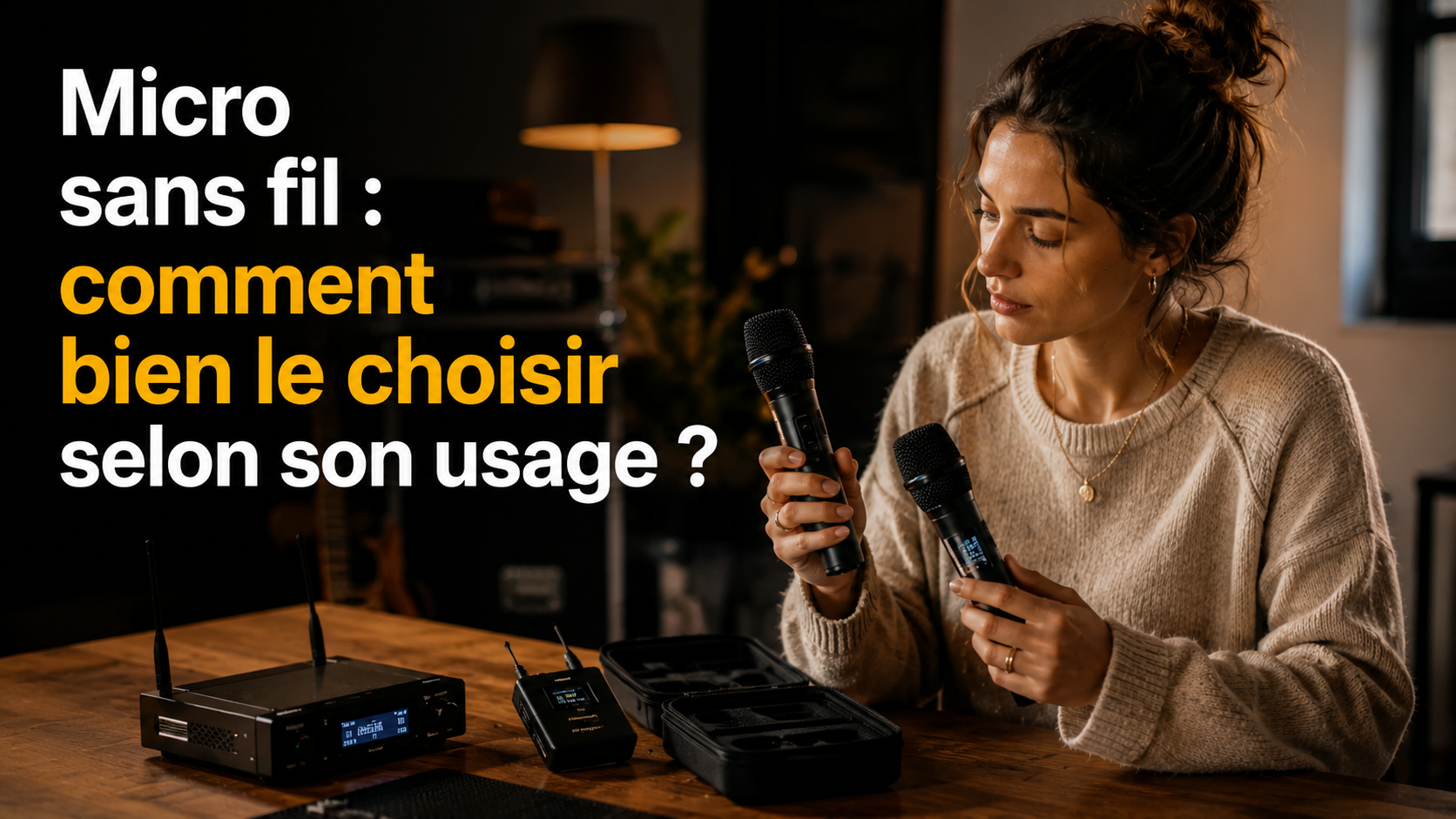 Micro sans fil : comment bien le choisir selon son usage ?