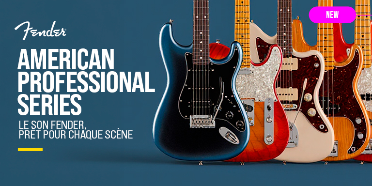 Fender American Professional : découvrez les nouveautés