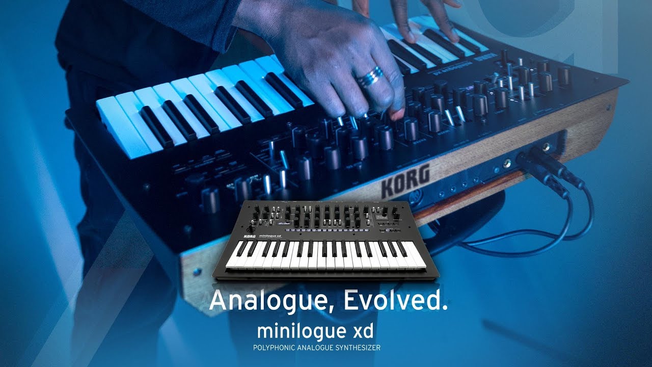 KORG Minilogue XD, nouveau synthé analogique 4 voix