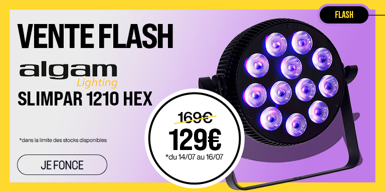  ALGAM LIGHTING Slimpar 1210 HEX : Vente Flash