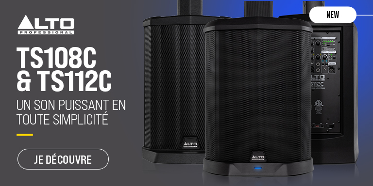ALTO TS108C & TS112C : Nouveauté