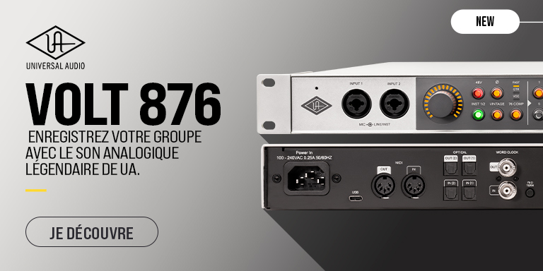 UNIVERSAL AUDIO Volt 876 : Nouveauté