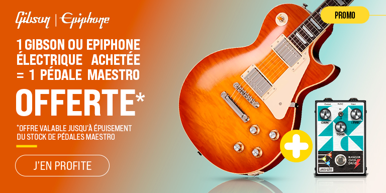 GIBSON / EPIPHONE Pédale Maestro Offerte : Promotion