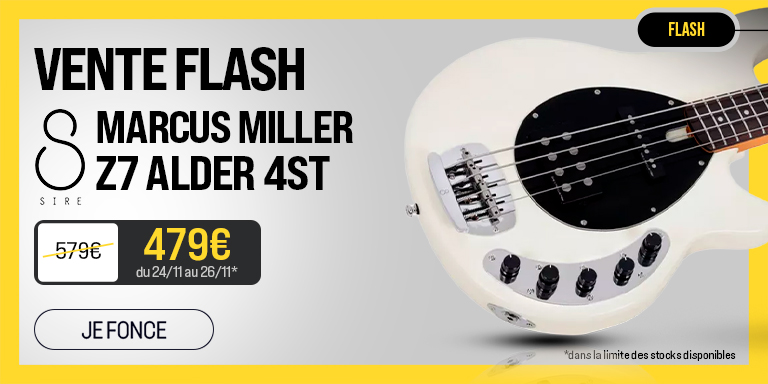 SIRE Marcus Miller Z7 Alder 4ST : Vente Flash