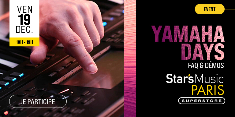 YAMAHA Days Paris : Évènement