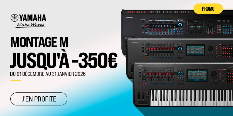 YAMAHA Série Montage M : Promotion