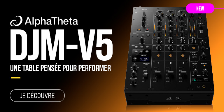 ALPHATHETA DJM-V5 : Nouveauté