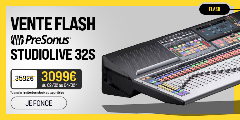  PRESONUS Studiolive 32S : Vente Flash