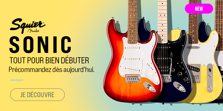 SQUIER Sonic : Nouveauté