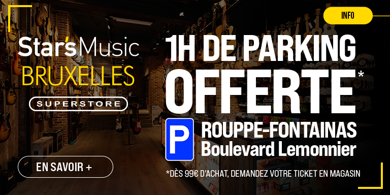 STAR'S MUSIC BRUXELLES Parking Offert : Info