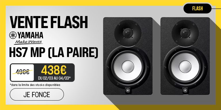  Yamaha HS7 MP Paire : Vente Flash