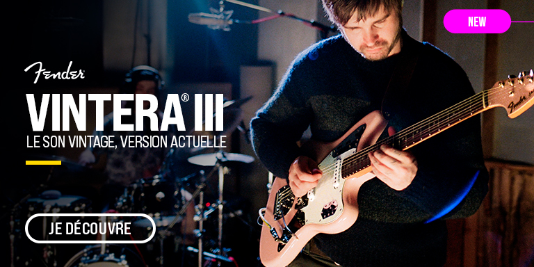 FENDER Vintera III : Nouveauté