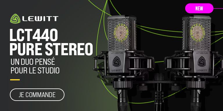 LEWITT LCT440 Pure Stereo : Nouveauté