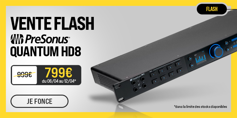 PRESONUS Quantum HD8 : Vente Flash