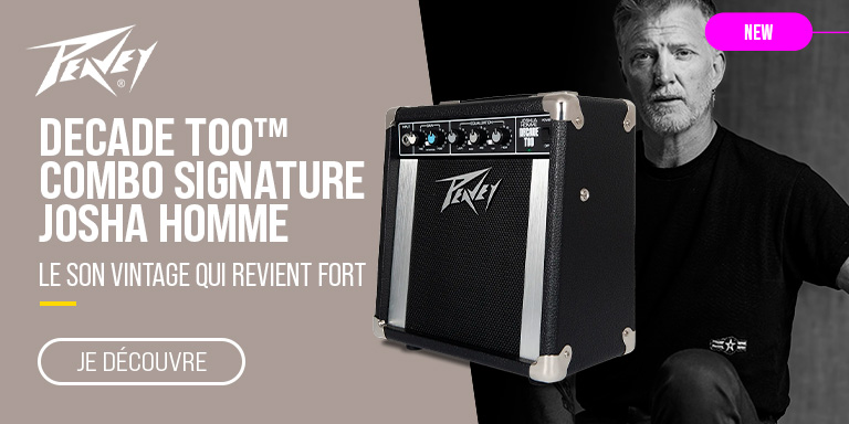 PEAVEY Decade Too Combo Signature Josh Homme : Nouveauté