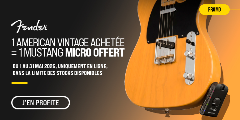 FENDER American Vintage + Mustang Micro : Promotion