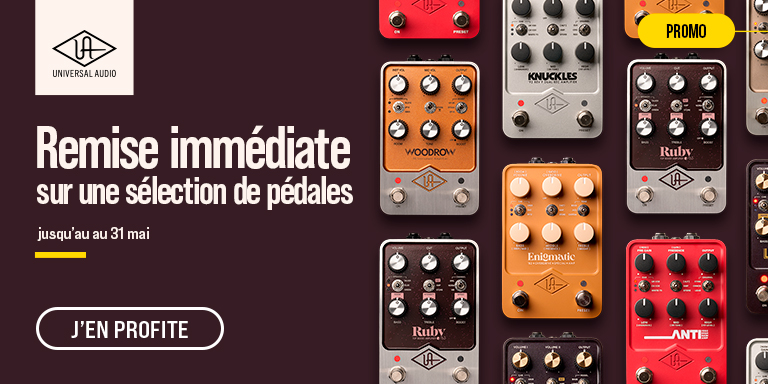 UAFX Pédales Remises Immédiates : Promotion
