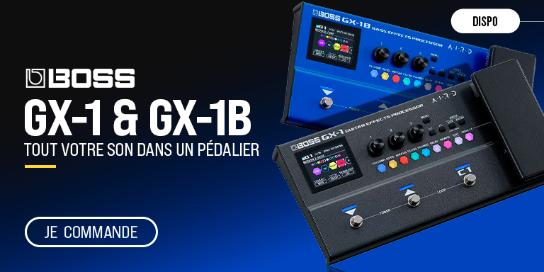 BOSS GX-1 & GX-1B Q3 : Push