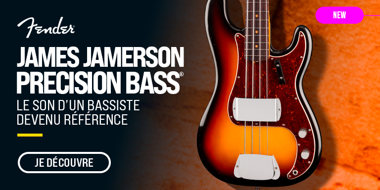 FENDER James Jamerson Precision Bass : Nouveauté