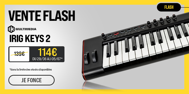 IK MULTIMEDIA Irig Keys 2 37 : Vente Flash