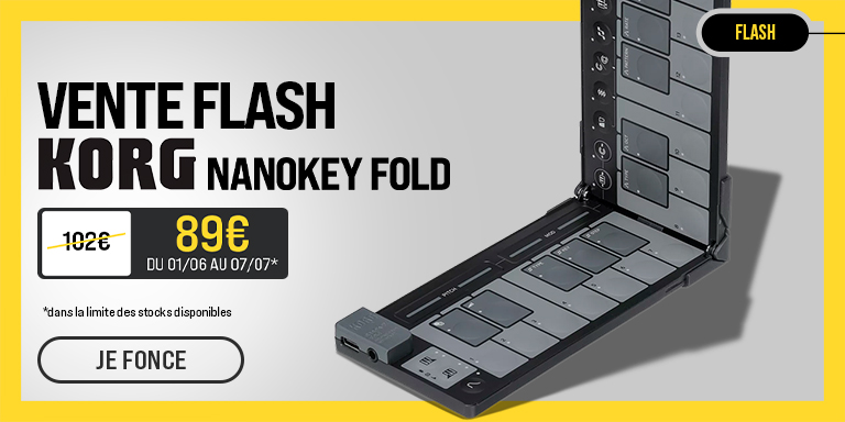 KORG NanoKey Fold : Vente Flash