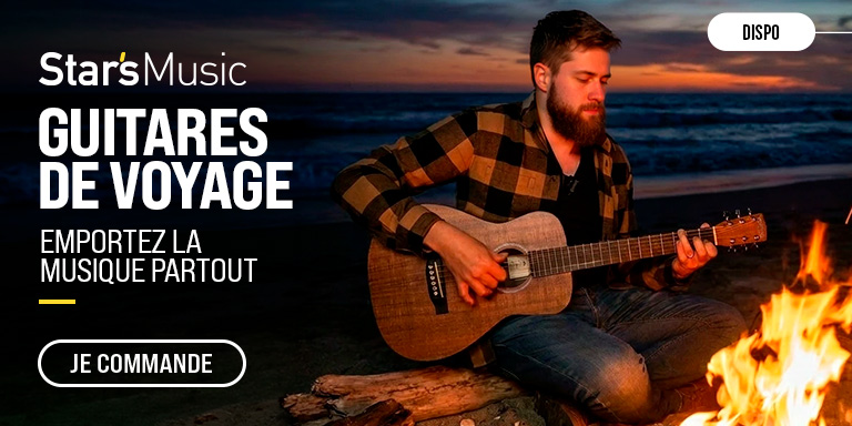 STAR'S MUSIC Guitares de Voyage : Push