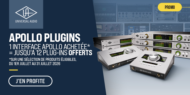 UNIVERSAL AUDIO Apollo Plugins Offerts : Promotion