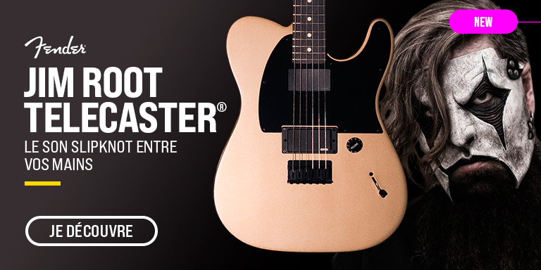 FENDER Jim Root Telecaster : Nouveauté