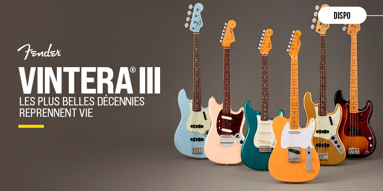 FENDER Vintera III : Push