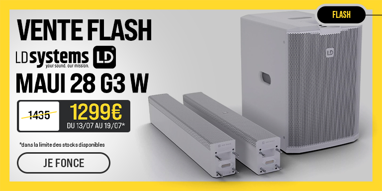 LD SYSTEMS MAUI 28 G3 W : Vente Flash
