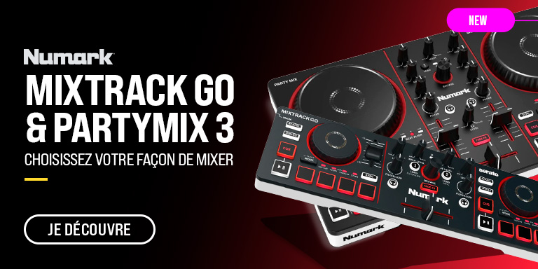 NUMARK MixTrack Go & PartyMix 3 : Nouveauté