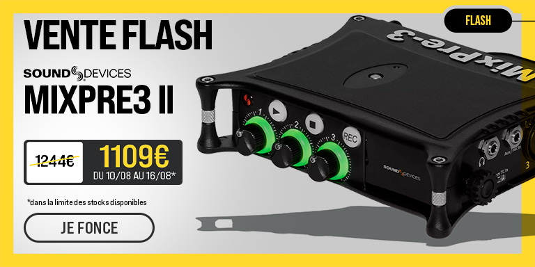SOUND DEVICES MixPre3 II : Vente Flash