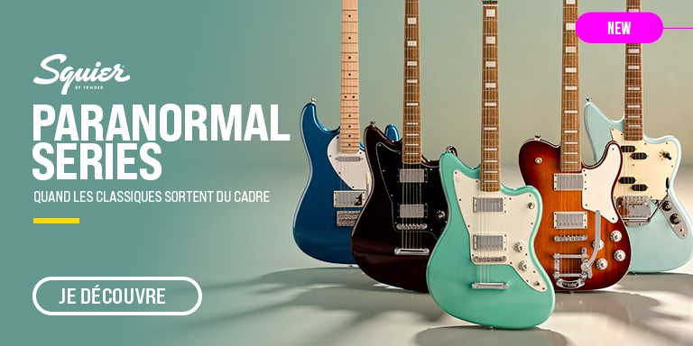 SQUIER Paranormal Series : Nouveauté